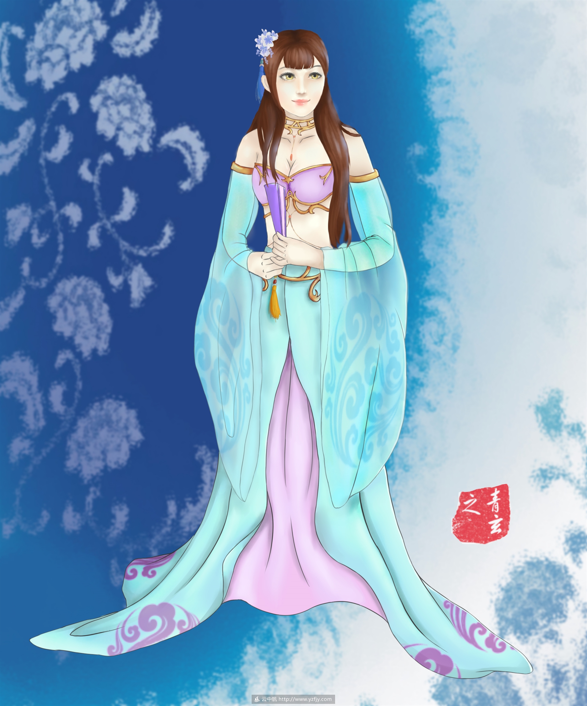 漫画古风衣服图片素材