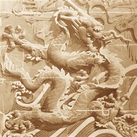 装饰画-中式石膏雕塑系列8幅