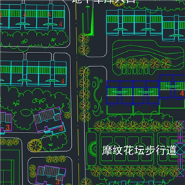 1套城市花园规划平面图
