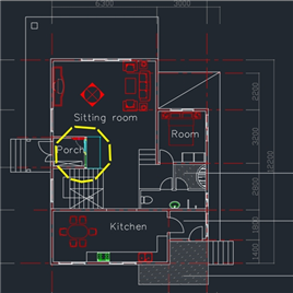 CAD图纸-别墅建筑装修图