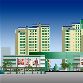 CAD图纸-深圳曦龙山庄高级别墅区规划设计方案-效果图