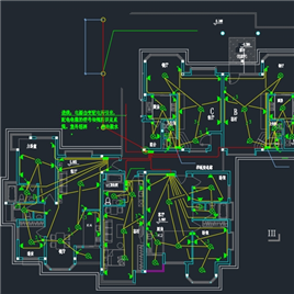 CAD图纸-售楼处样板房电气图