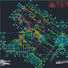 CAD图纸-广州某四季花城住宅楼建筑施工图含效果图