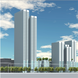 CAD图纸-宁波嘉和某三十三层中心商住楼建筑施工图