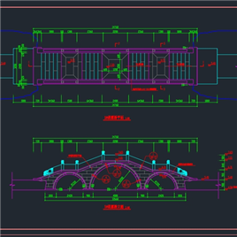 CAD图纸-古桥施工图