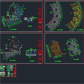 CAD图纸-武汉锦江国际木平台施工图