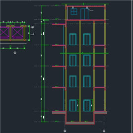 CAD图纸-电梯、楼梯、货梯节点大样