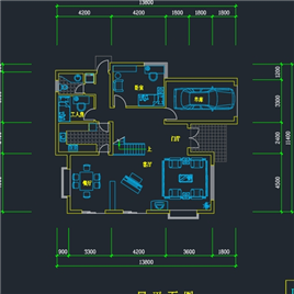 CAD图纸-几个很好的别墅方案