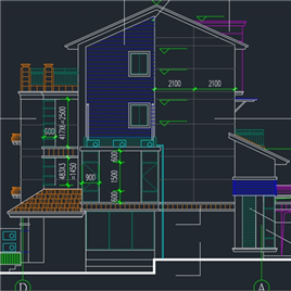 CAD图纸-别墅1
