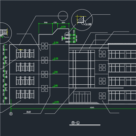 CAD图纸-别墅建筑结构施工图