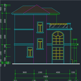 CAD图纸-别墅全套建筑图