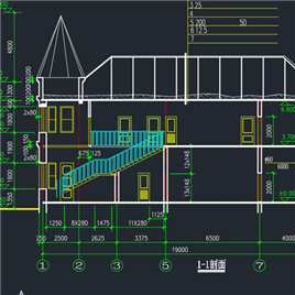 CAD图纸-别墅全套建筑施工图