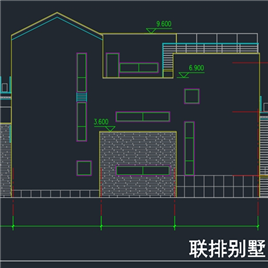 CAD图纸-德式小别墅方案设计