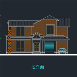CAD图纸-别墅一套方案