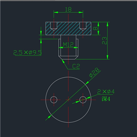 CAD图纸-螺钉标准件
