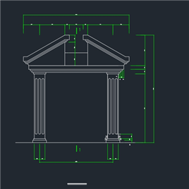 CAD图纸-某别墅样板房竣工图