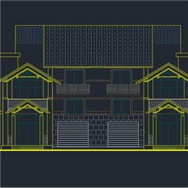CAD图纸-山地别墅住宅方案图