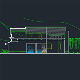 CAD图纸-欧式小别墅施方案
