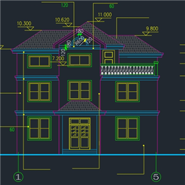 CAD图纸-私宅设计建筑施工图