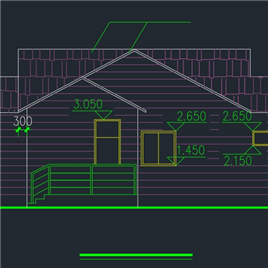 CAD图纸-休闲别墅设计方案