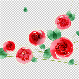PSD创意花朵花纹素材-02