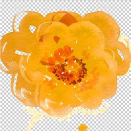 PSD创意花朵花纹素材-03