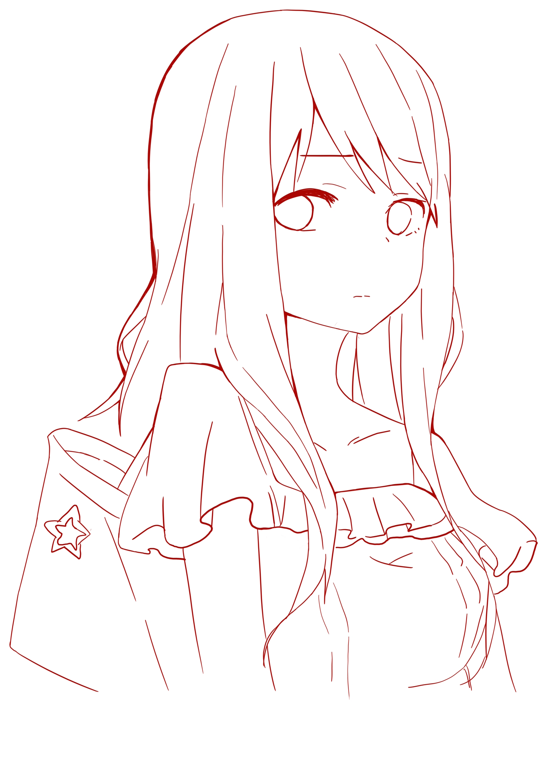 的作业_【职业课】-数码绘画速成班_第1节:插画入门之线稿绘制技法