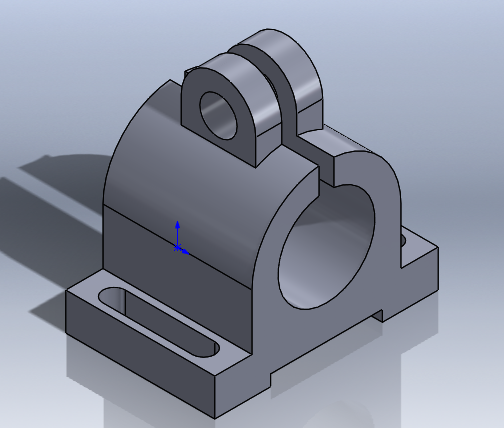 第1节:sw拉伸,拉伸切除,圆角命令详解及机械零件三维建模实例