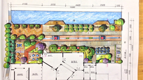 景观手绘-平面图推效果图讲解
