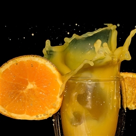 橘子及橘子饮料【PNG】