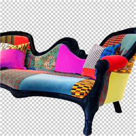 多彩可爱的沙发【PNG】