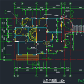 全套别墅建筑施工图