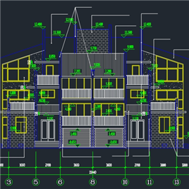 资兴联体建筑