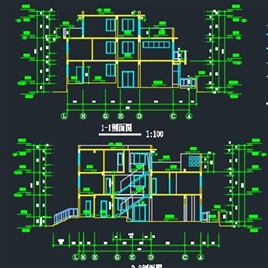 3号别墅施工图