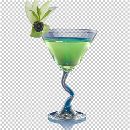 盛冷饮的脚杯【PNG】