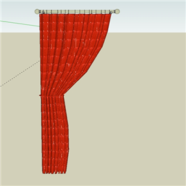 室内草图大师SU窗帘模型104