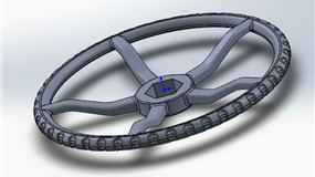 Solidworks手轮机械零件建模教程