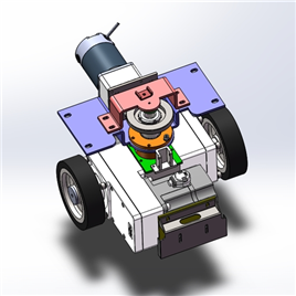 600G详细潜伏式AGV3D图纸