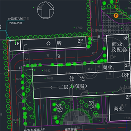 1套小区规划施工图