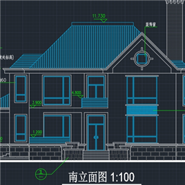 一套别墅施工图