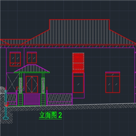 一套别墅建筑图