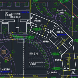 1套绿化小区规划图