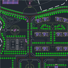 1套建筑修建性规划图