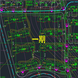 1套小区详细规划图