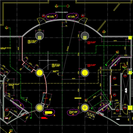 CAD图纸+中山香格里拉大堂施工图