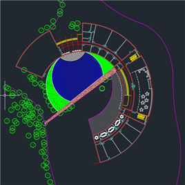 一套CAD+会所施工图