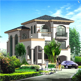 观澜地块别墅建筑施工图A型