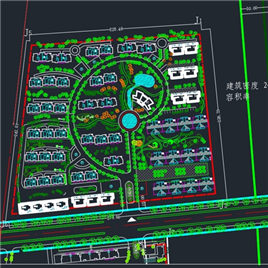 2套CAD小区规划图