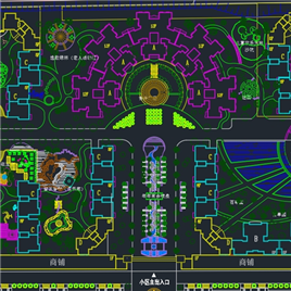 多套CAD小区规划图