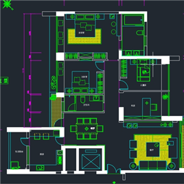 中信红树湾R9-E户型CAD图纸